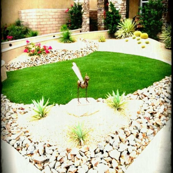 Garden Ideas : Front Yard Patio Ideas Gravel Small Space Home