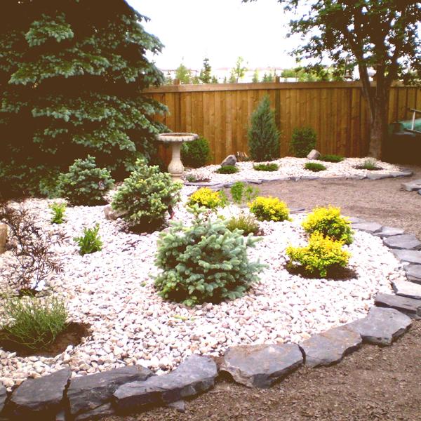 Garden Ideas : Front Yard Patio Ideas Gravel Small Space Home