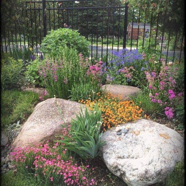Garden Ideas : Front Yard Patio Ideas Gravel Small Space Home