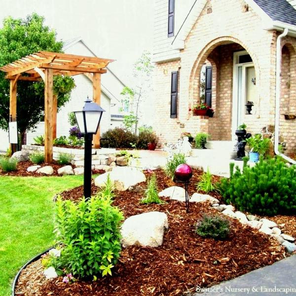 Garden Landscaping Small Modern Minimalist Front Yard Tropical