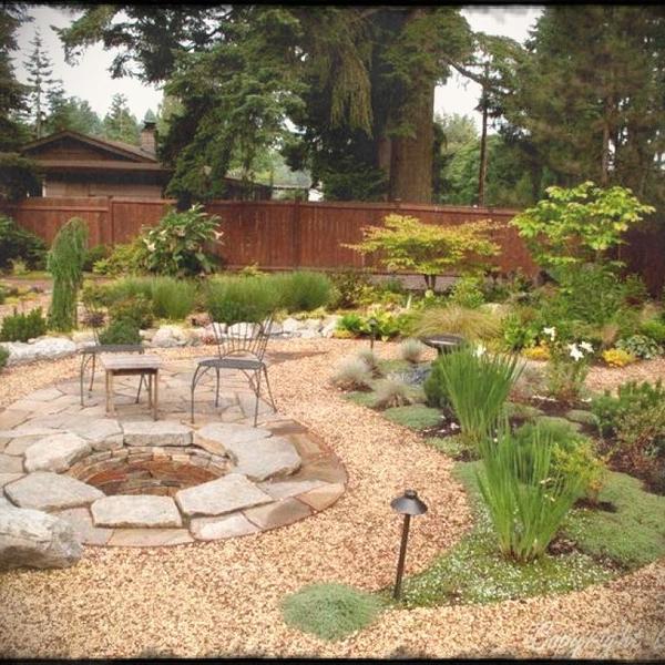 Outdoor Garden Small Front Yard Landscaping Ideas With Gravel L